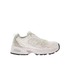 新百伦(New Balance)复古跑鞋男鞋白色透气网眼鞋面撞色设计运动