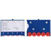 亿洛莱 四磁五轮料签 86*125mm 个