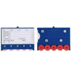 亿洛莱 四磁五轮料签 86*125mm 个