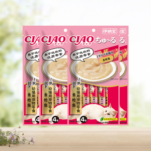 日本伊纳宝ciao啾噜猫条宠物猫咪妙好营养罐头幼猫猫零食主食猫条