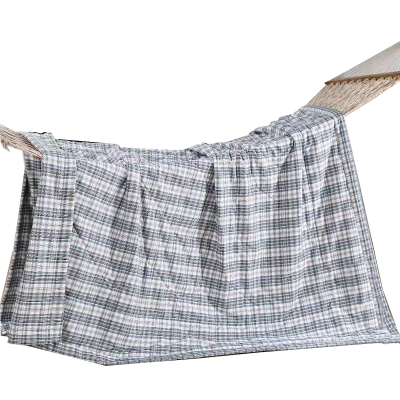 亚博娜 色织棉格纹夏凉被 SZ-GW1 200*230cm 床