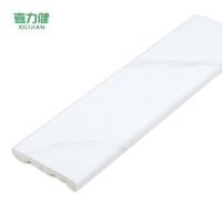 喜力健 PVC实心踢脚线 长3M*高8CM*厚10MM-新爵士白 根