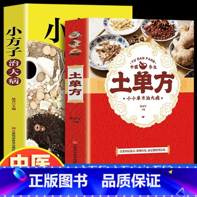 [2册]土单方+小方子 [正版]3册土单方书张至顺大全 道长的中国土单方医书草药书小方子治大病民间祖传秘方志顺百病食疗大