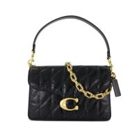 COACH/蔻驰女式皮质单肩包简约百搭通勤休闲手提包
