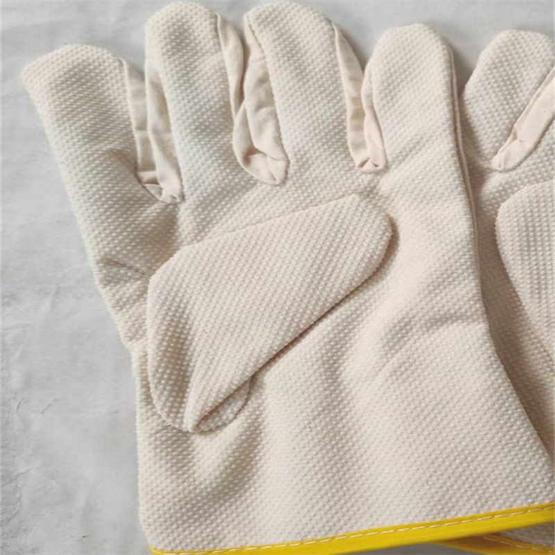 飞翔大雁 珠点帆布手套 双