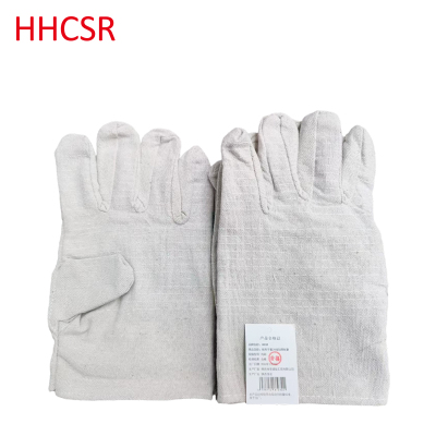 帆布手套24线加厚耐磨