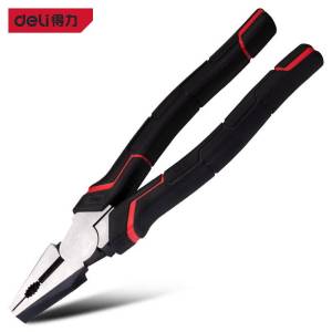 得力工具DL100106省力型日式钢丝钳6寸(单位:把)