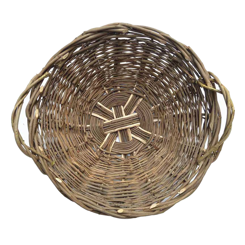 途务 荆条抬筐带耳 50*30*20cm 个