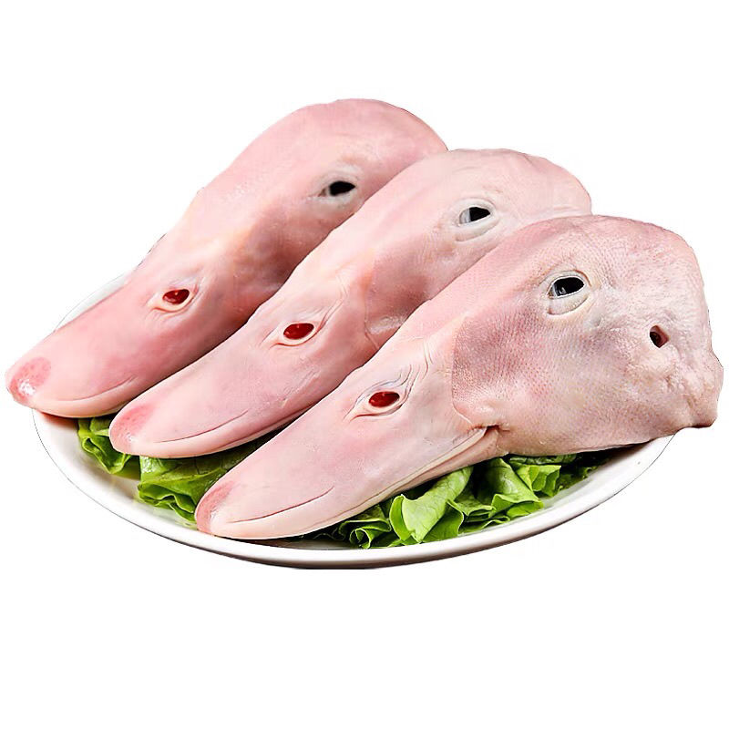赛卡伊 鸭头多肉大鸭头鸭货鸭头肉卤煮干锅鸭头新鲜肉鸭鸭头批发生鲜