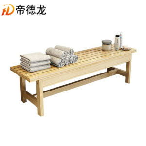 帝德龙浴室更衣凳实木长条凳GD1 1500*350*400mm