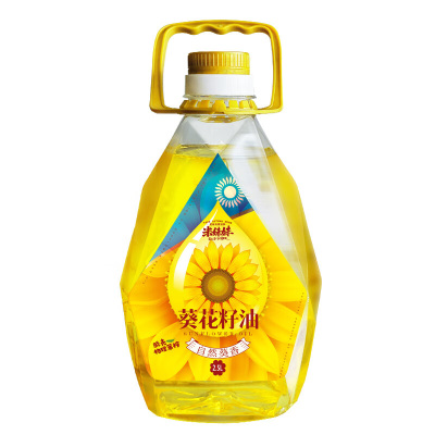 米妹妹葵花籽油2.5L油质清澈味道浓郁物理压榨油色透亮Y014