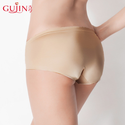 古今正品女士弹力时尚中腰无痕包臀三角裤内裤1E851