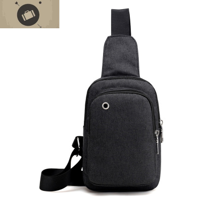 胸包男潮牌ins超火牛津布单肩斜挎包帆布小号背包运动男士胸前包艾狄伊娃