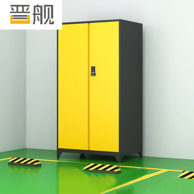 晋舰车库收纳柜密码防盗铁皮柜车位杂物储物柜大空间防潮柜 对开A1款