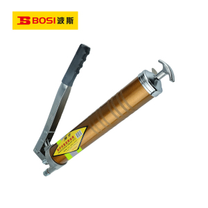 波斯(BOSI) 荧光系列双杆式重型黄油枪 600cc 支