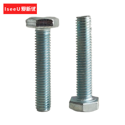 爱新优 镀锌六角螺栓 M18*50 个