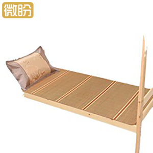 微盼 竹席带枕套 100*190cm/床