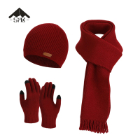 三人居帽子围巾手套三件套SRJ8995/套