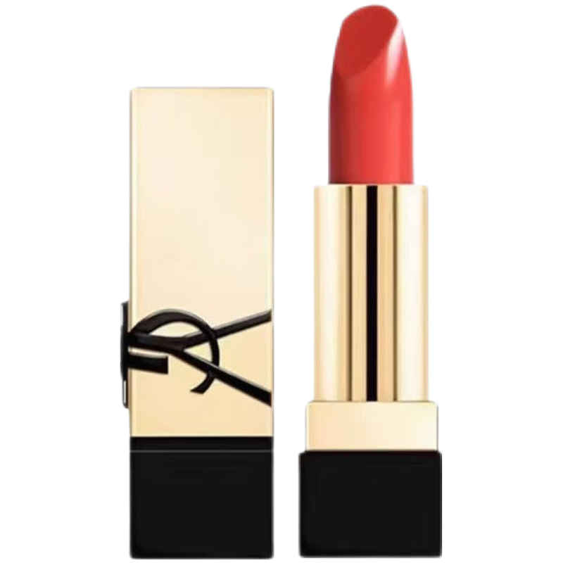 圣罗兰(YSL)全新方管口红1#正红色 小样 1支 正红色显白显色百搭不挑皮实力显白