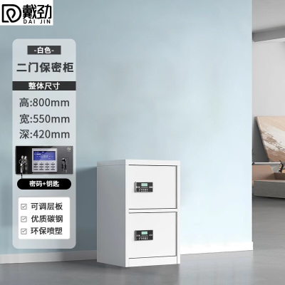 戴劲保密柜铁皮文件柜带锁储物柜资料办公室保险柜二门电子锁