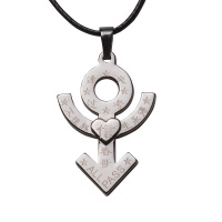 梦克拉 钨金项坠吊坠 船锚