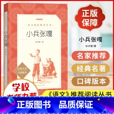 小兵张嘎 [正版]小兵张嘎 经典名著口碑版本 人民文学出版社 中国儿童文学书系青少年课外读物8-9-10-12周岁四五六