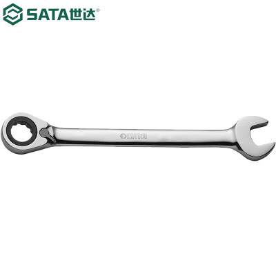 世达(SATA)公制全抛光双向快扳 24mm 46615