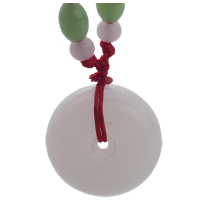 梦克拉 阿富汗玉平安扣男女款玉坠 平平安安 情侣款玉佩玉石