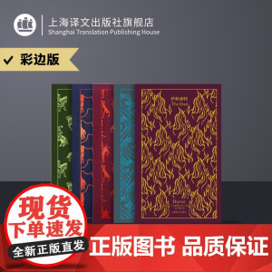 [彩边版/两款函套随机]企鹅布纹经典 史诗系列五本 伊利亚特 奥德赛 神曲 失乐园 坎特伯雷故事集 上海译文出版社 正版