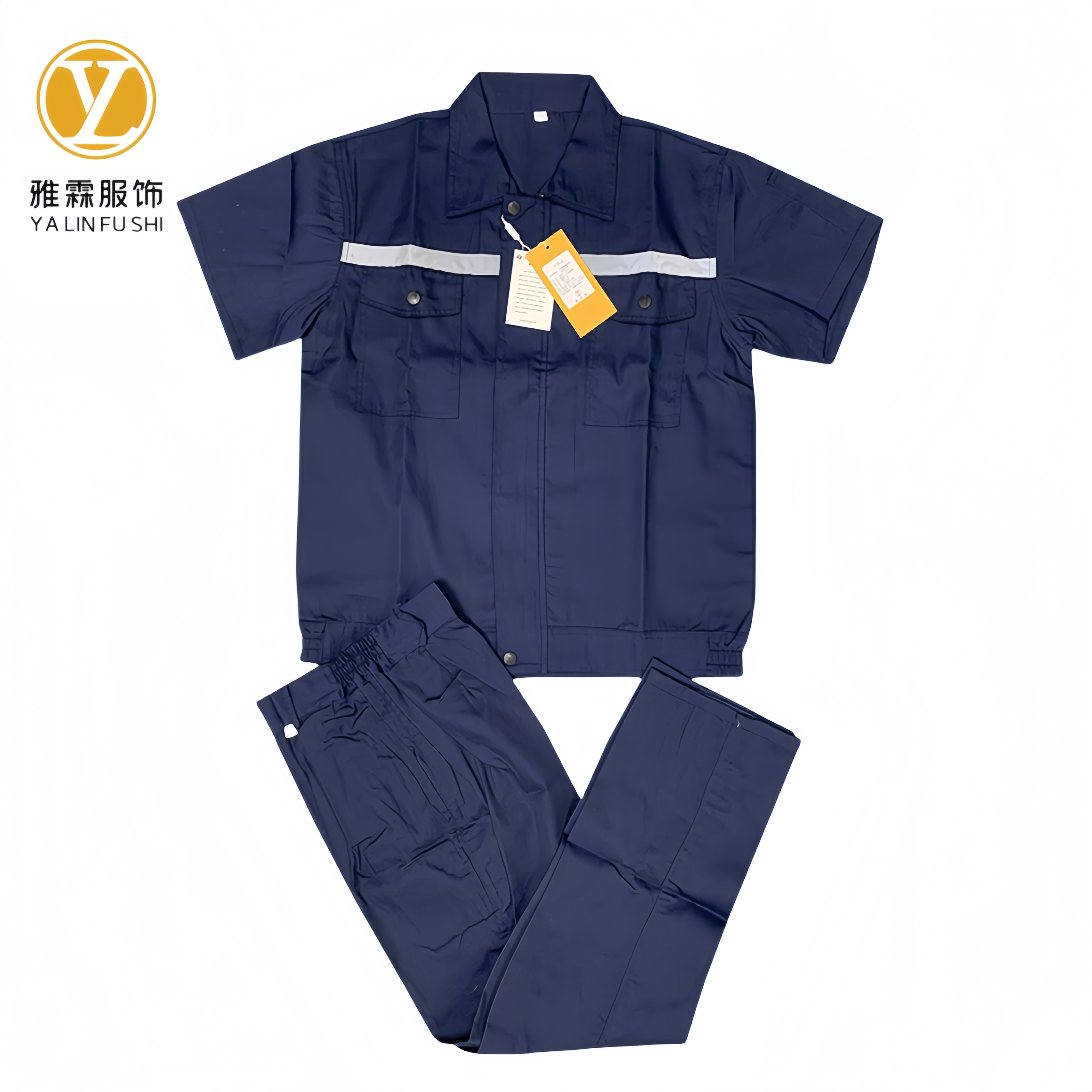 雅霖服 短袖工作服套装24YLF-BS6511 套