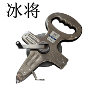 冰将 大卷钢架尺钢卷手提测量尺 50米 把