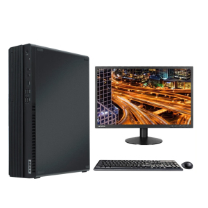 联想(lenovo)开天M70f G1s国产信创商用电脑整机+23.8英寸显示器 高性能飞腾D2000 8核 2.3GHz 8G/256G/2G/光驱/麒麟试用版