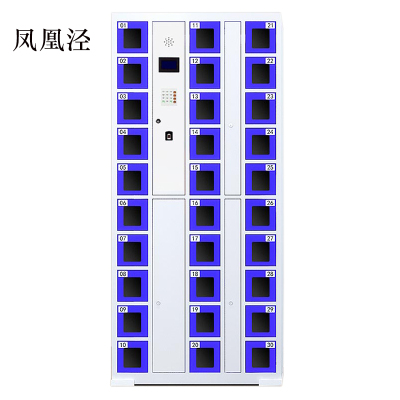 凤凰泾智能手机柜存放柜充电柜存包柜储物柜30门充电透明款