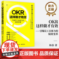店 OKR这样做才有效——引爆员工自驱力的绩效变革 绩效产生的原理 OKR创造绩效的逻辑 企业成功实践OKR OKR实践