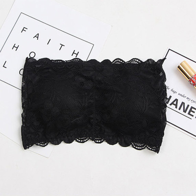 内衣女夏季薄款抹胸上衣露肩显胸小吊带防走光聚拢无钢圈裹胸学生