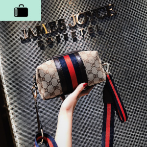 迷你包女2020新款欧美时尚手拿包帆布手拎包女包百搭单肩斜跨小包NEW LAKE女手包