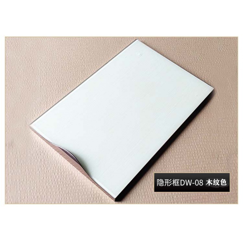 橱柜定做鞋柜玻璃厨房烤漆ciaa订百叶灶台衣柜全铝合金晶钢板 dw-08