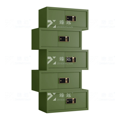 臻远 ZYJJ-80093 保密柜 绿色分体五节指纹锁 长900*宽420*高2000mm 单位:1台