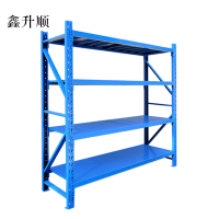 鑫升顺承重500kg货架置物架钢制货架主架长200宽50高200CM[工厂现做 7天内发货]