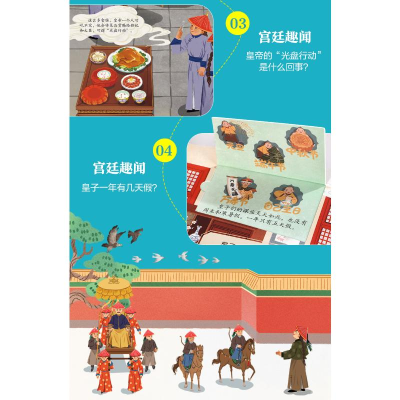 [M]乐乐趣揭秘翻翻书揭秘华夏第三辑揭秘故宫的一天 王志琳原林惠 著 张弘蕾 绘 -9787541772795