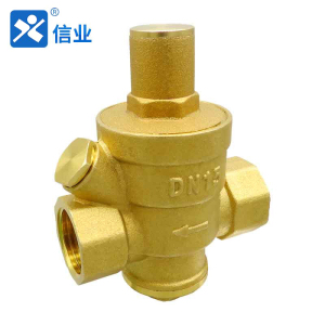 信业 通用阀门 黄铜活塞式减压阀 可接压力表