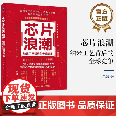 芯片浪潮 纳米工艺背后的全球竞争 余盛 著 计算机硬件组装、维护专业科技 正版图书籍 电子工业出版社