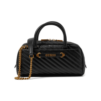 GUESS女士单肩包 Sela Box Satchel 经典百搭优雅精致日常通勤女包