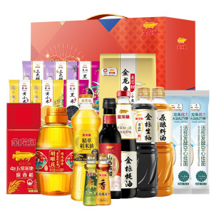 金龙鱼惠众财礼盒E款(3400g+3650ml)米面粮油组合