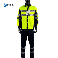 耐适达 高可视警示防护工作服套装 NSD6082/套