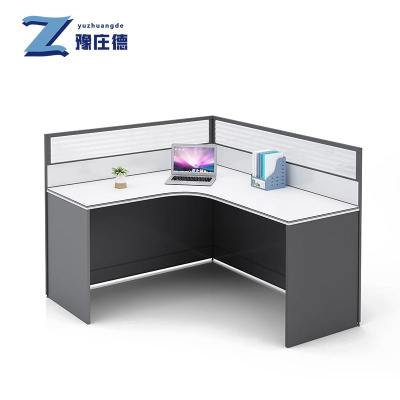 豫庄德工位办公桌L型组