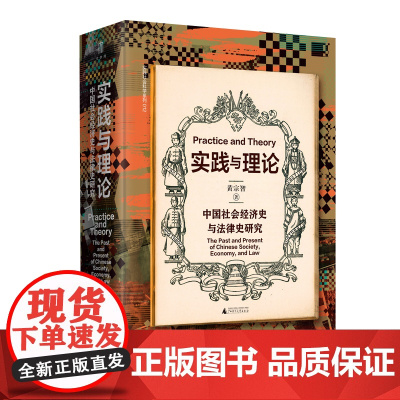 [正版]大学问· 实践与理论:中国社会经济史与法律史研究 黄宗智/著 中国经济史 法制史 学术研究 广西师范大学