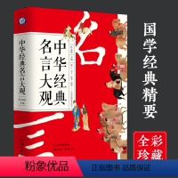[正版]中华经典名言大观全彩珍藏版200部古代典籍5000个名言金句150幅馆藏名画彩插3000年经典漫游中国式情商小