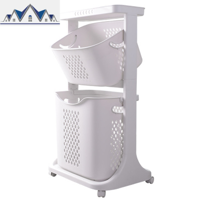 塑料脏衣篮脏衣服收纳筐家用装衣物放玩具的篓篮子框洗衣娄桶 三维工匠收纳篮