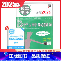 [正版]2025版锁定中考2024年江苏十三大市中考试卷汇编 数学 中考卷+模拟优化卷 初三初中学生中考数学教辅练习卷